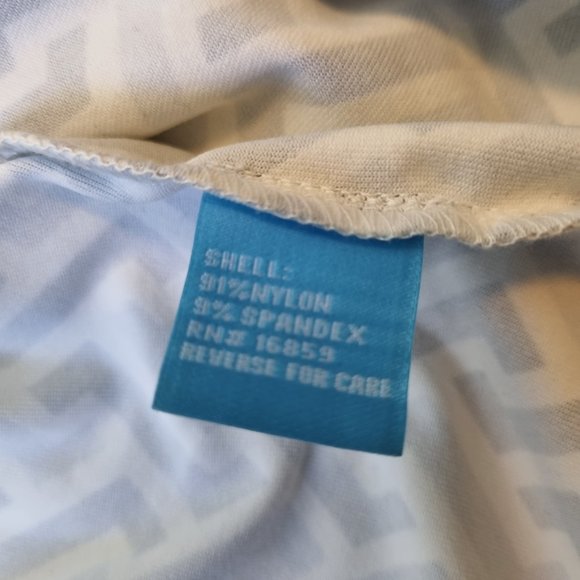 J. McLaughlin Art Deco Shirt Dress Size M - Picture 7 of 11